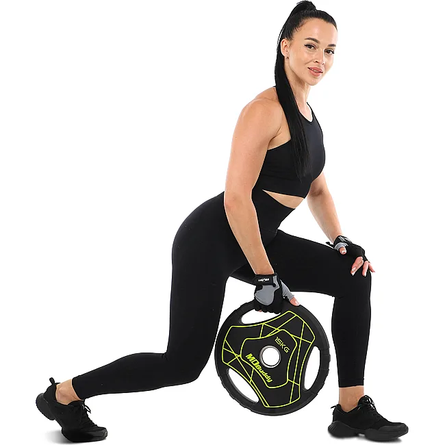 Блин для штанги полиуретановый
 MD Buddy TA-9647-15 51мм 15кг