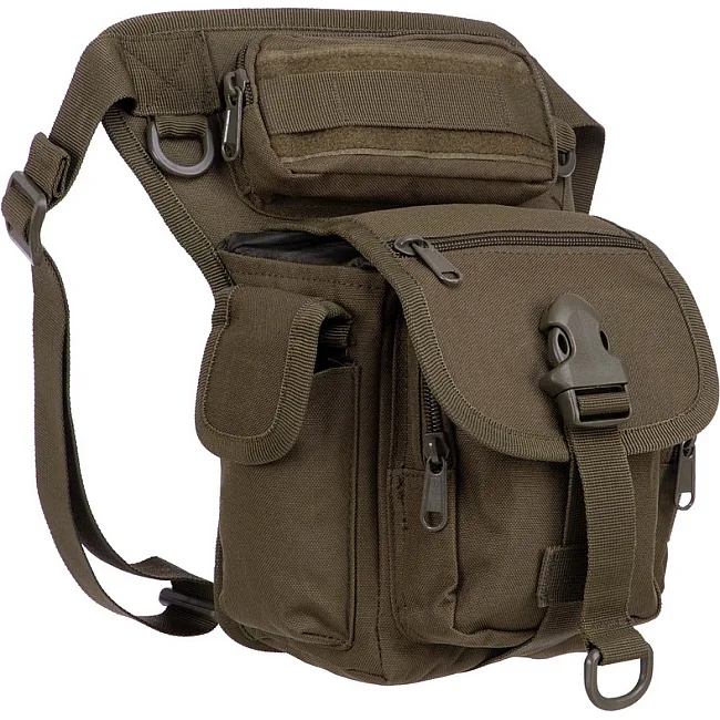 Тактическая сумка
 на бедро SILVER KNIGHT TY-278
 28х25х11см 7л (Черный)