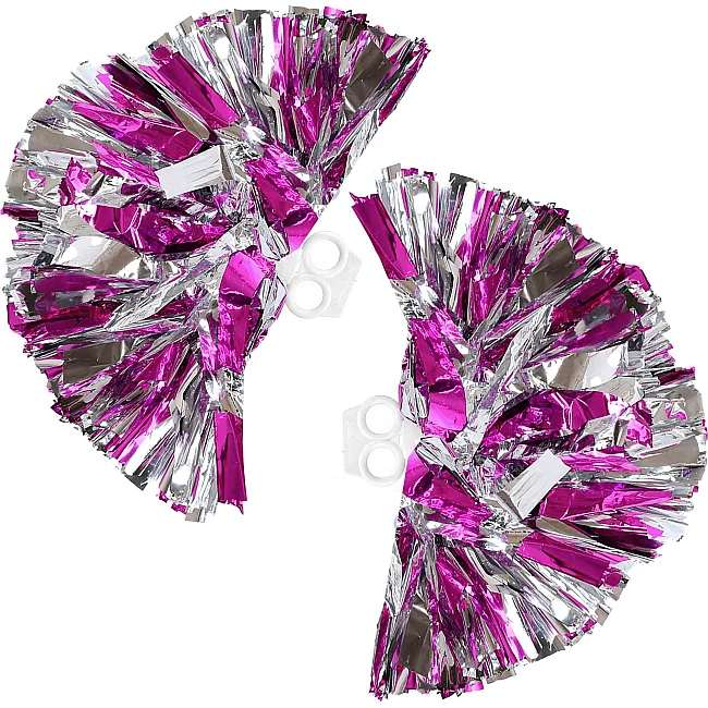 Помпони кулясті Кулі круглі блискучі
 SP-SPORT
 Pom-Poms C-0839 2шт (Синьо-срібний)