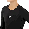 Костюм компрессионный детский рашгард лонгслив и штаны JASON K-920 22-30 5-14лет (Черный)