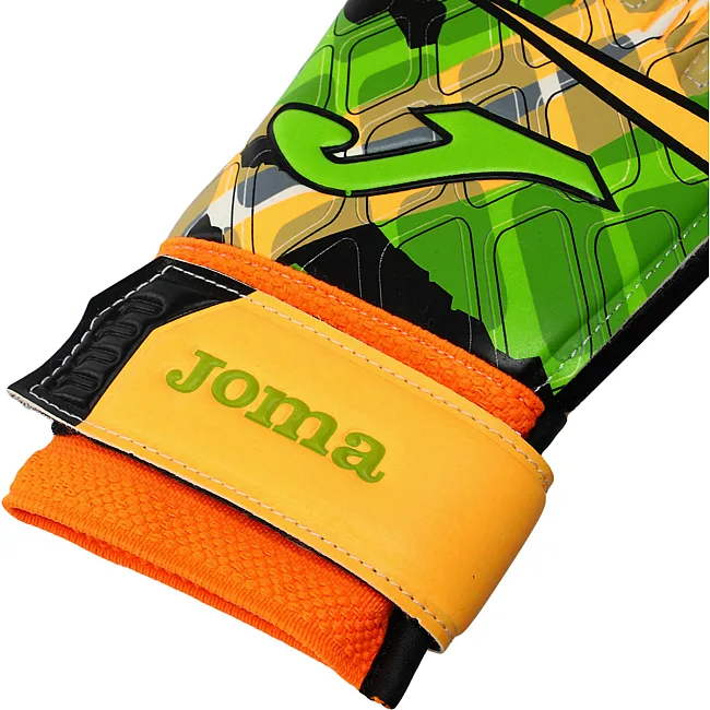 Детские вратарские перчатки
 JOMA

 CALCIO 23 401272-054 (Оранжевый-салатовый)