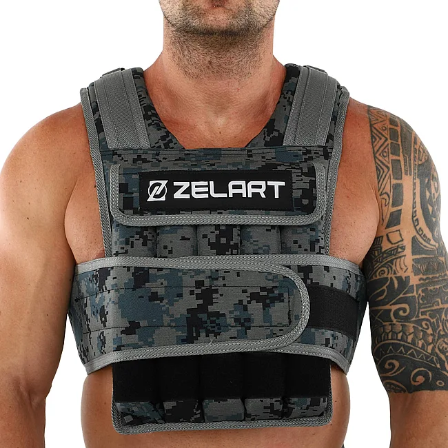 Обтяжливий жилет
 з регульованою вагою ZELART
 WEIGTH VEST TA-7806-15 вага-1,5-15кг