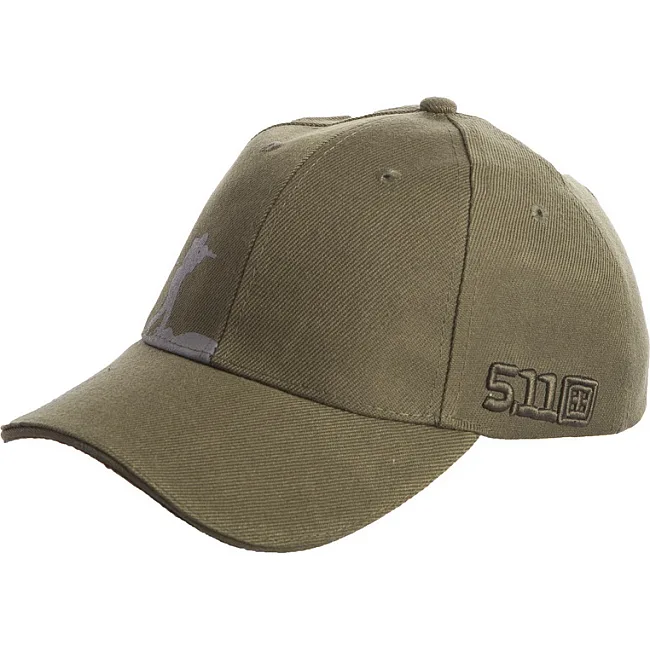 Кепка бейсболка тактическая 5.11 Tactical TY-6307 (Хаки)