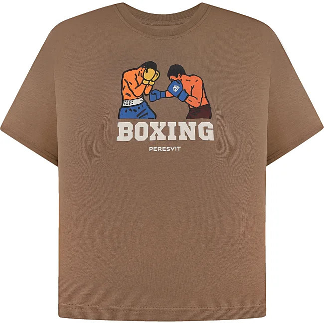 Детская футболка PERESVIT Vibrant Boxing Light Brown