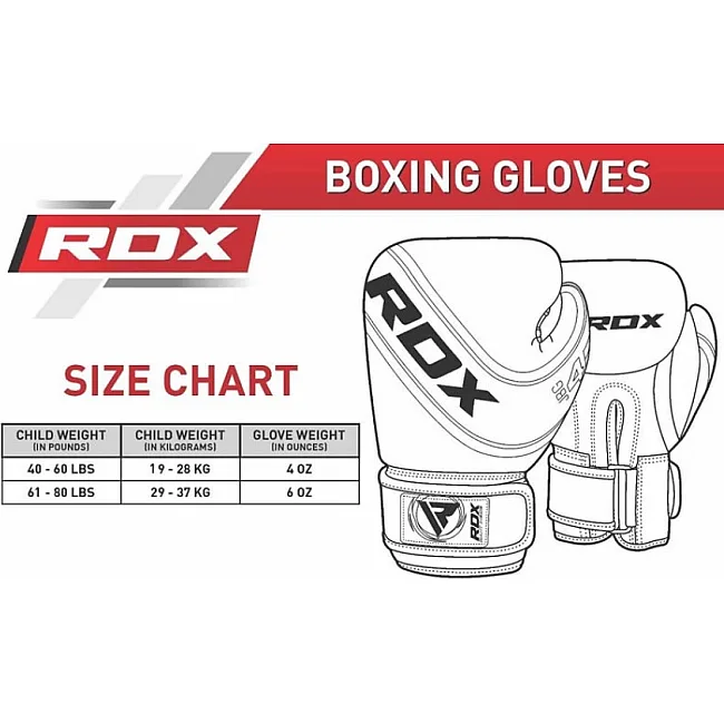 Дитячі рукавиці для боксу RDX