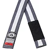 Детский пояс для кимоно БЖЖ Peresvit Grey White