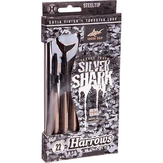 Дротики для дартса HARROWS SILVER SHARK B623-22 22гр 3шт
