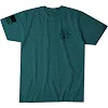 Футболка мужская HOWITZER Ck Circle Shield Cyan Black Heather