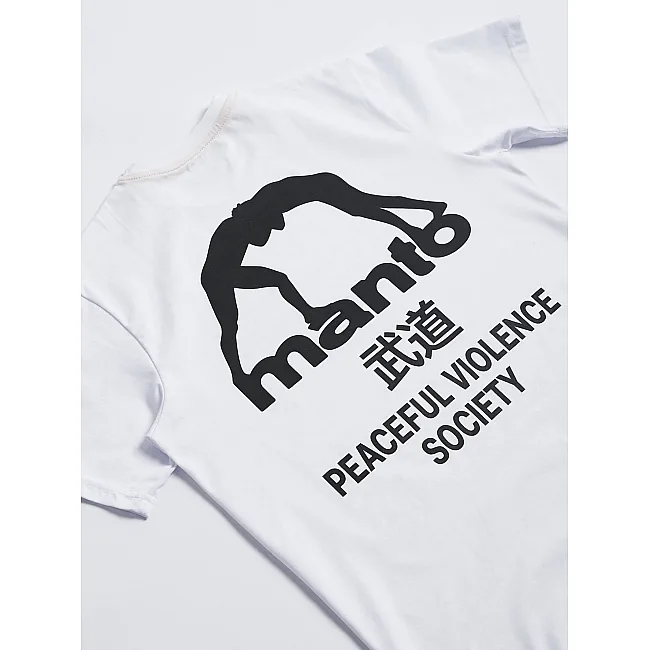 Футболка мужская MANTO Society White