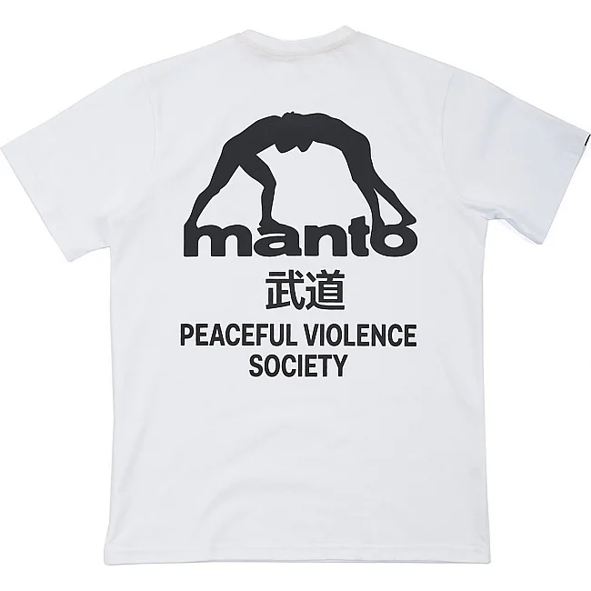 Футболка мужская MANTO Society White