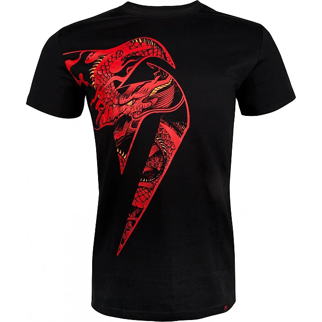 Футболка VENUM Giant x Dragon Black Red