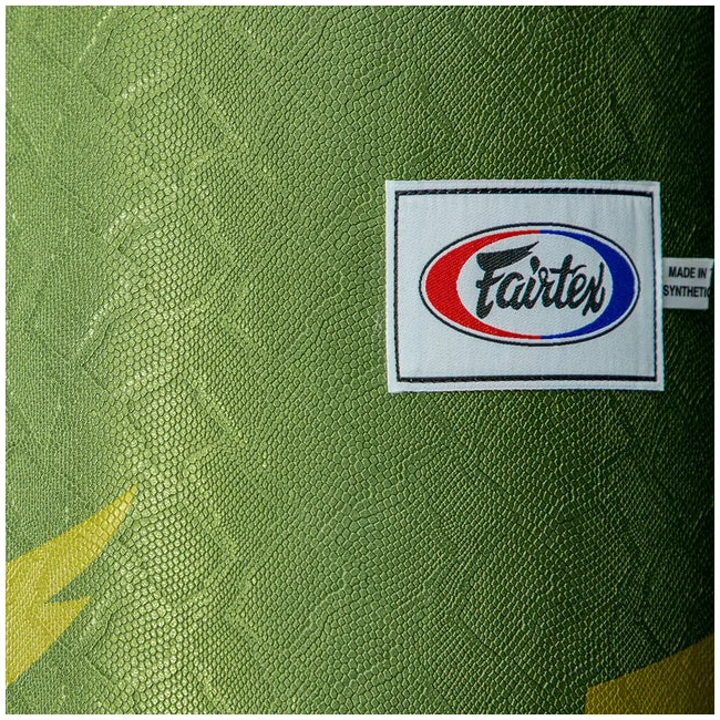 Мешок боксерский FAIRTEX HB6PY Muay Thai Banana Python Print Green