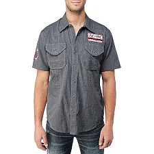 Мужская рубашка AFFLICTION Supercharged Woven