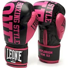 Перчатки для бокса LEONE Explosion Fuxia