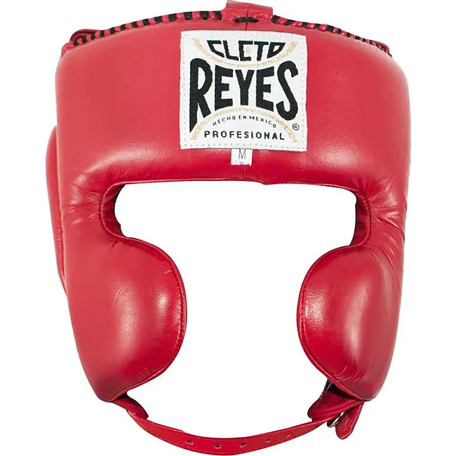 Шлем для бокса CLETO REYES Cheek Protection Red
