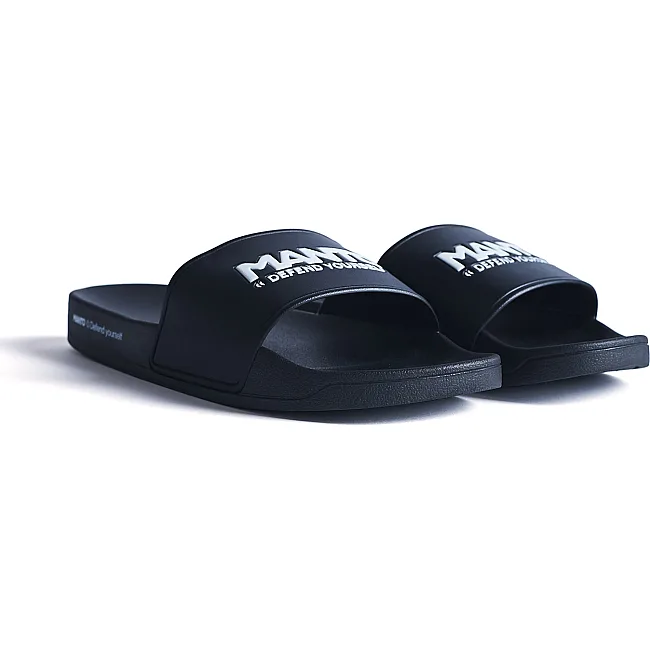 Шлепанцы MANTO Slides Defend Black