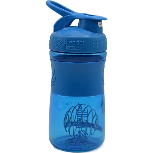 Спортивный шейкер-бутылка BLENDERBOTTLE SportMixer Flip 20oz/590мл Cyan (Original)