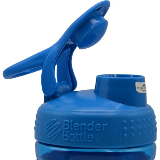 Спортивный шейкер-бутылка BLENDERBOTTLE SportMixer Flip 20oz/590мл Cyan (Original)
