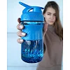 Спортивный шейкер-бутылка BLENDERBOTTLE SportMixer Flip 20oz/590мл Cyan (Original)