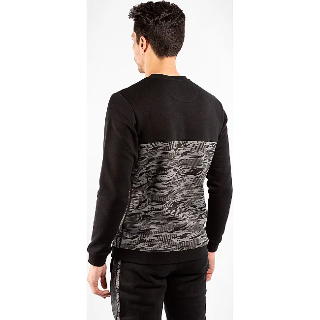 Толстовка Venum Connect Sweatshirt Black Dark Camo