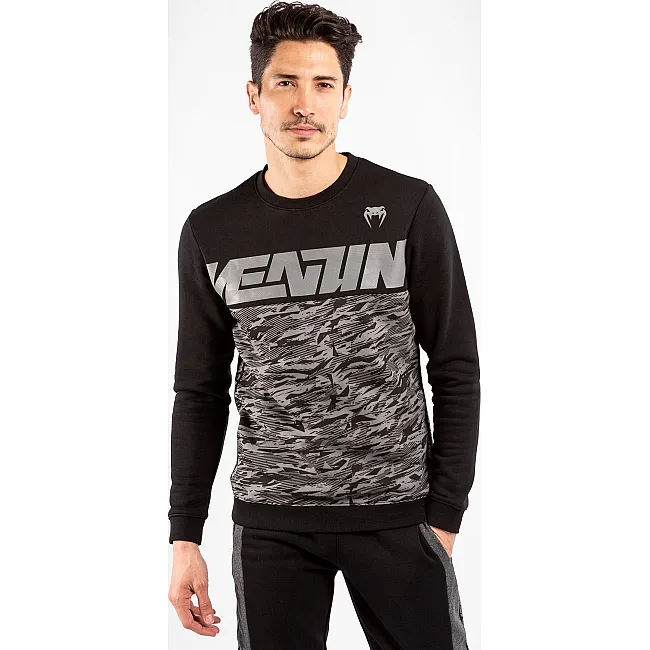 Толстовка Venum Connect Sweatshirt Black Dark Camo