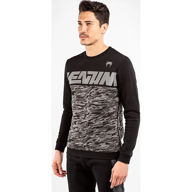 Толстовка Venum Connect Sweatshirt Black Dark Camo