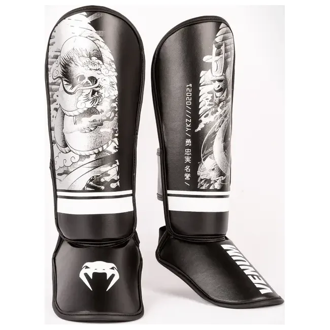 Защитa голени для детей VENUM YKZ21 For Black White