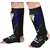 Захисні щитки для ніг RDX IMMAF Approved Neoprene Shin Instep Guards Blue