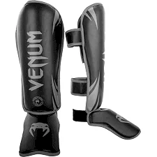 Защита голени и стопы Venum Challenger Standup Black Grey