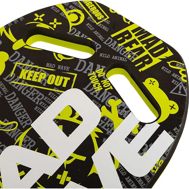 Доска для плавания MADWAVE Ergo Printed M072903 (Салатовый)