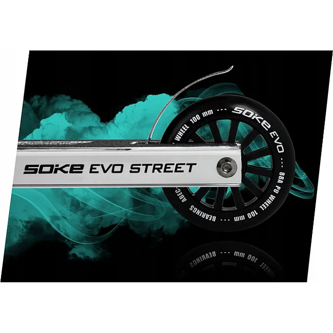 Самокат трюковый SOKE EVO Street серебристый