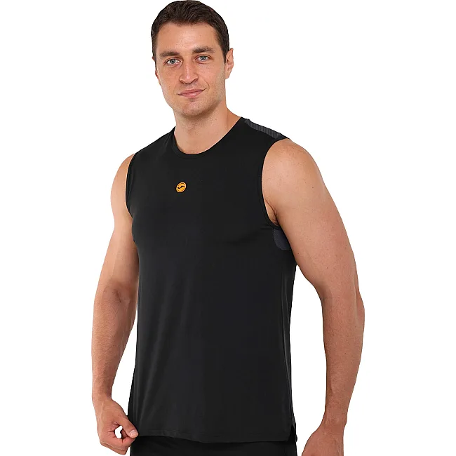 Майка спортивная мужская JOMA INDOOR GYM 104822-100 (Черный)