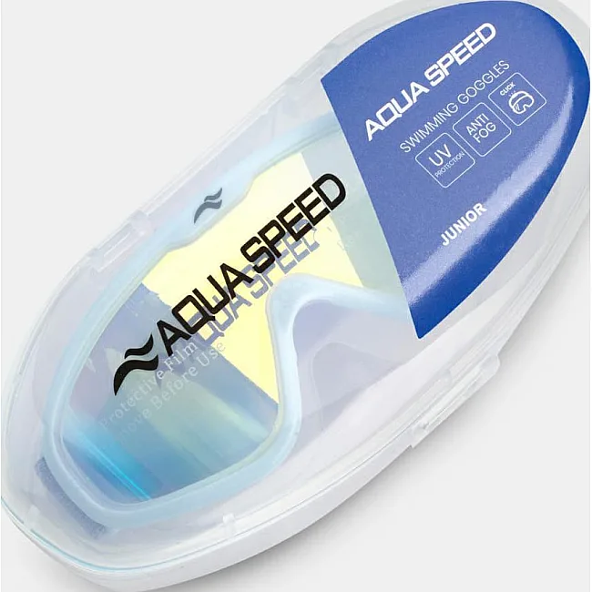 Очки для плавания Aqua Speed TIVANO JR FS Mirror 62942 серый (для детей) One Size