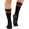 Гольфы для йоги и пилатеса с закрытыми пальцами нескользящие BLOOM YOGA SOCKS LB7150 (Черный)