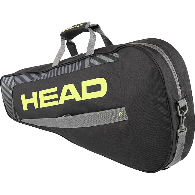 Чохол для ракетки великого тенісу HEAD Base 261423 (Чорний жовтий)