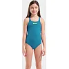Купальник закритий для дівчат TEAM SWIMSUIT SWIM PRO SOLID бірюзовий (для дітей)
