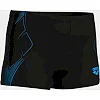 Плавки-шорты для мальчиков Arena GRAPHIC SWIM SHORT черный, бирюзовый (для детей)