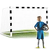 Ворота футбольные Neo-Sport NS-465 300 х 200 х 120 см, черно-белые