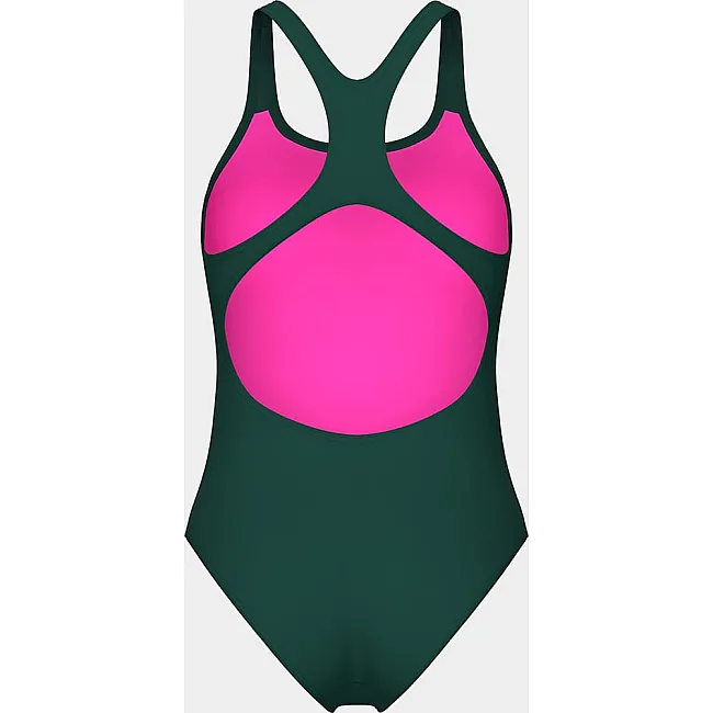 Купальник закрытый для женщин Arena TEAM SWIMSUIT SWIM PRO SOLID темно-зеленый (для женщин)