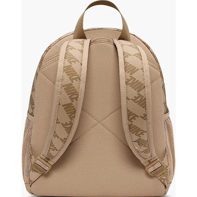 Рюкзак NIKE Y NK BRSLA JDI MNI BK-AOP FA25 11L бежевый (для детей) 25 x 33 x 13 см