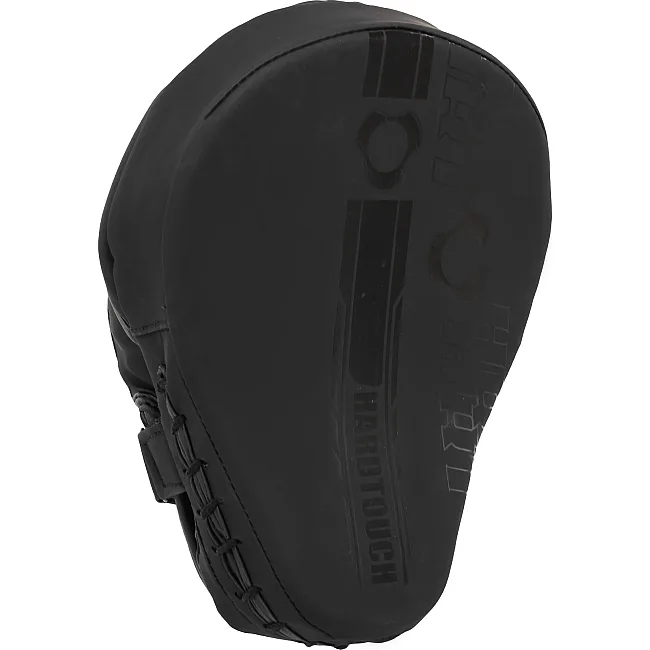 Лапа боксерская изогнутая тренировочная PU HARD TOUCH BO-00123 (Черный)