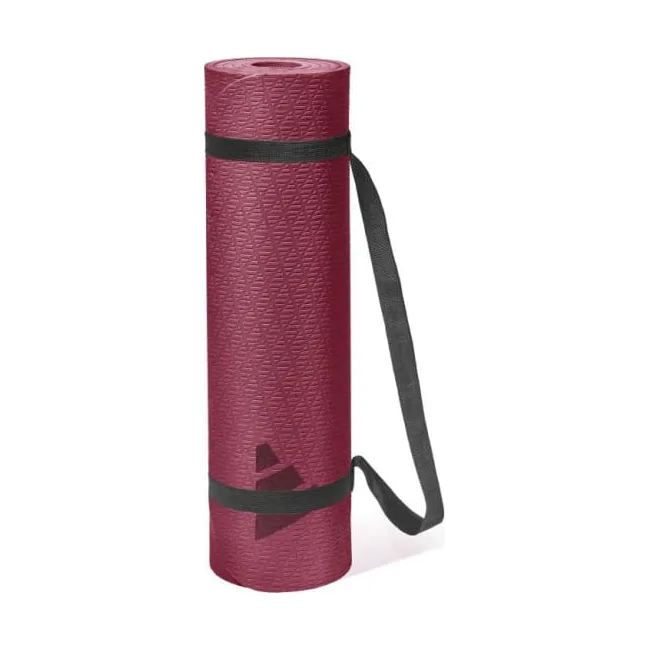 Коврик для йоги ADIDAS Yoga Mat бордовый 183 х 61 х 1 см