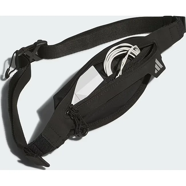 Сумка на пояс ADIDAS RUN BELT 0,75L черный 6х25х7,5 см