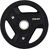Блин для штанги обрезиненный MD Buddy TA-6994-10 (Черный)