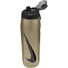 Пляшка NIKE REFUEL BOTTLE LOCKING LID 32 OZ золотий, чорний 946 мл