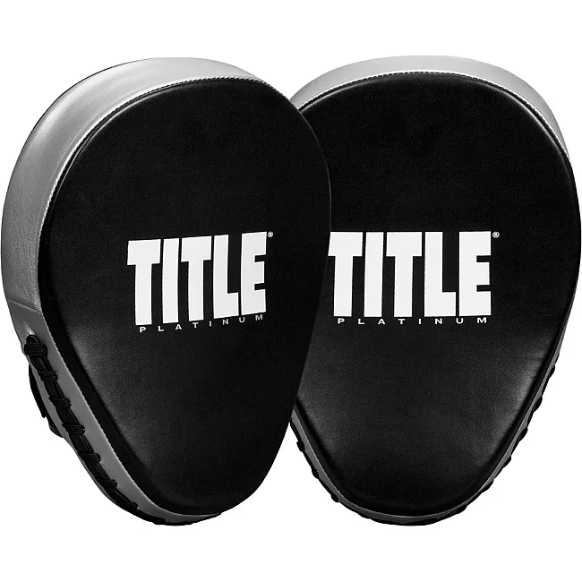 Лапи боксерські TITLE Platinum Prolific Punch Mitts Black/Silver