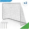 Ворота футбольные Neo-Sport NS-485-2 183 х 122 х 61 см, белые