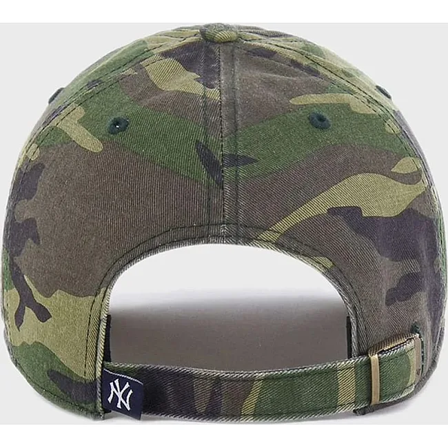 Кепка 47 Brand CAMO NEW YORK YANKEES зелений One Size