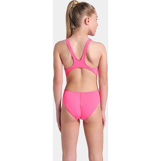 Детский купальник Arena TEAM SWIMSUIT SWIM TECH SOLID розовый