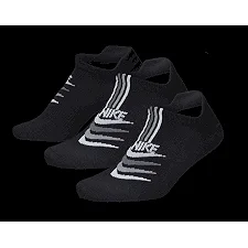 Носки Nike W NK EVERYDAY PLUS LTWT NS 3PR женские